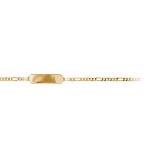 ID-Band Figaro dia. 1,90 mm 333/- Gelbgold